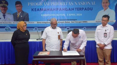 Sekda Buton : Pelaku Ekonomi Harus Jaga Kualitas Pangan dan Aman untuk Dikonsumsi