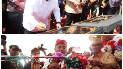 Pj. Gubernur Sultra Resmikan Kantor Bupati Buton Tengah