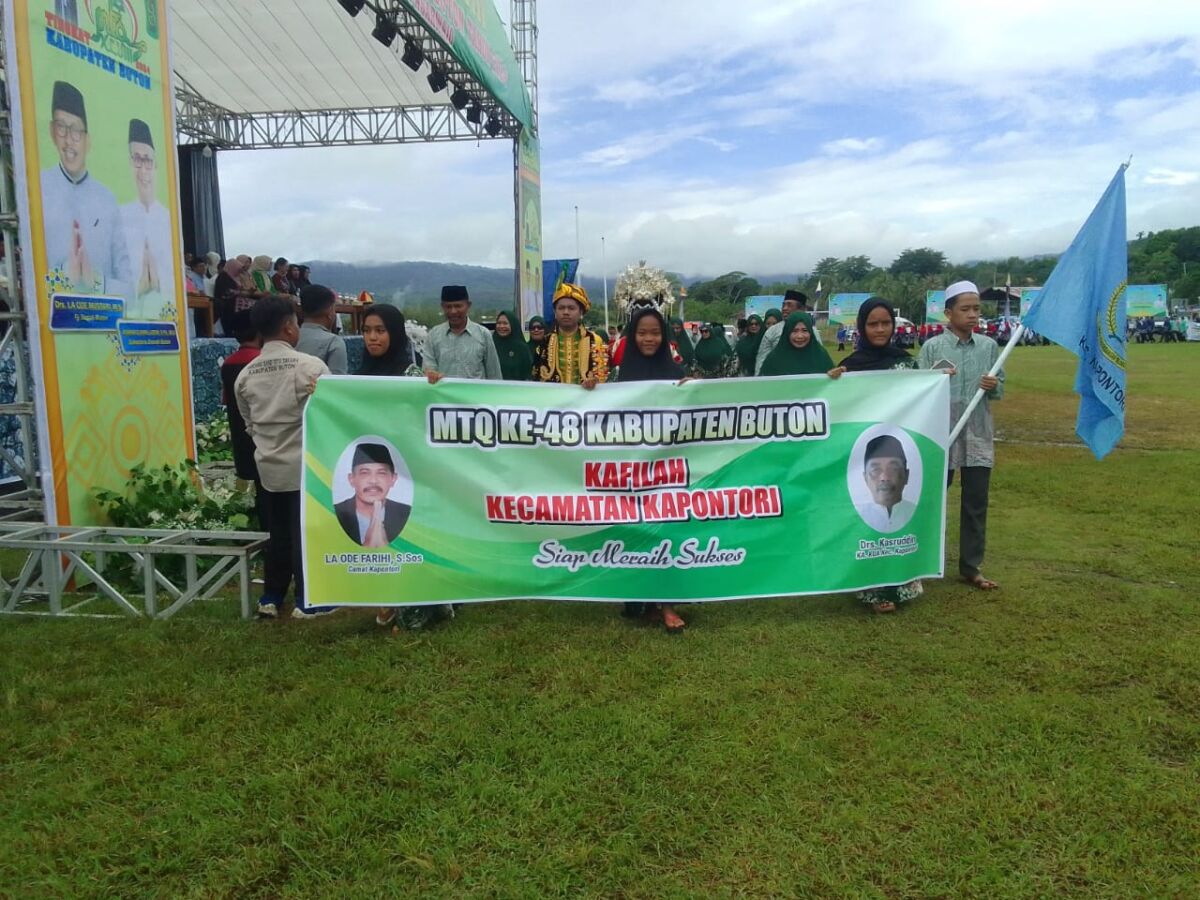 Dibuka Pawai Ta'aruf, MTQ ke 48 Kabupaten Buton Resmi Digelar Dibuka Pawai Ta'aruf, MTQ ke 48 Kabupaten Buton Resmi Digelar
