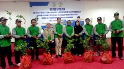 Dukung Program Nasional, Pemkab Buton Canangkan Penanaman Jeruk Siompu