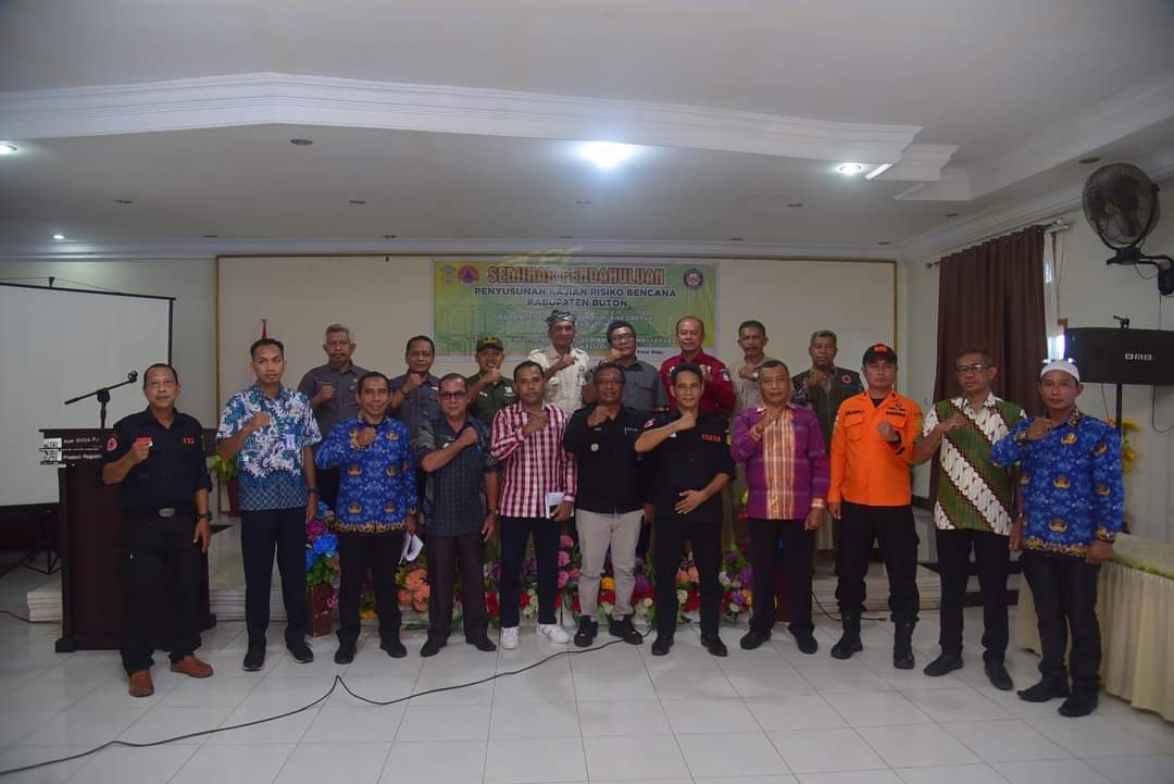 BPBD Buton Gelar Seminar Pendahuluan Penyusunan Kajian Risiko