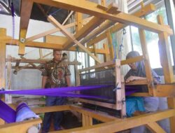 Pj Bupati Buton Tinjau Persiapan Lomba Desa dan Tenunan Wabula