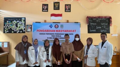 Mahasiswa Fakultas Farmasi Haluoleo Sosialisasi Manfaat Tabir Surya