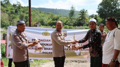 Polres Buton Kurban 10 Ekor Sapi