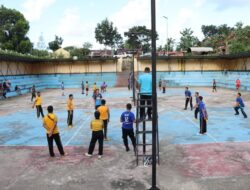 Meriahkan Hut Bhayangkara Ke 78, Polres Buton Gelar Turnamen Bola Voli