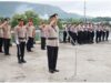 Wakapolres Buton Pimpin Upacara Tabur Bunga HUT Bhayangkara