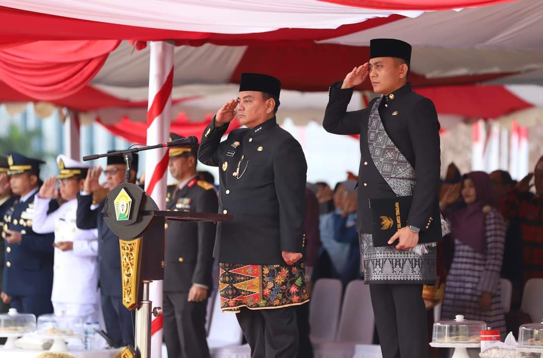 Pj Gubernur Sultra Pimpin Upacara Peringatan Harlah Pancasila