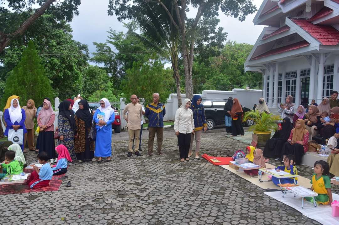74 Murid PAUD dan TK di Buton Ikut Lomba Melukis