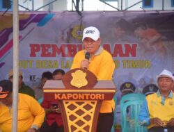 Pj. Bupati Buton Buka Lomba HUT Ke – 19 Desa Lambusango Timur