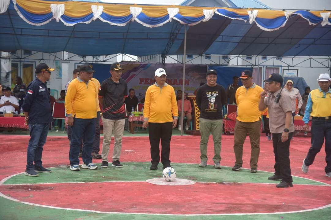 Pj. Bupati Buton Buka Lomba HUT Ke - 19 Desa Lambusango Timur