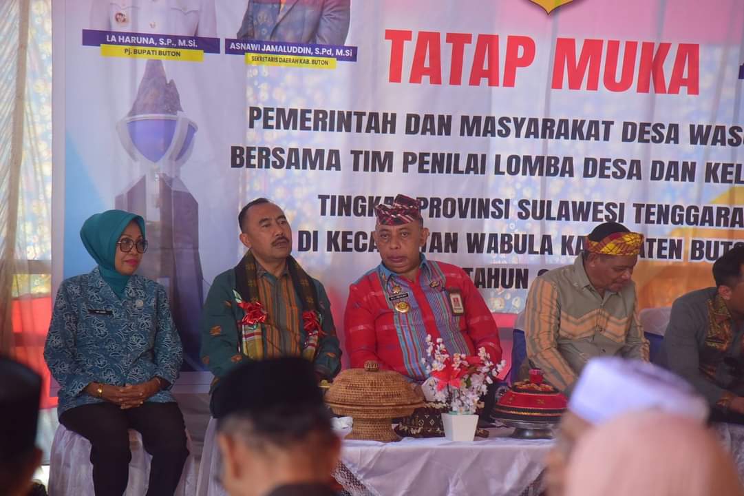 Tim Penilai Lomba Desa Kunjungi Desa Wasuemba