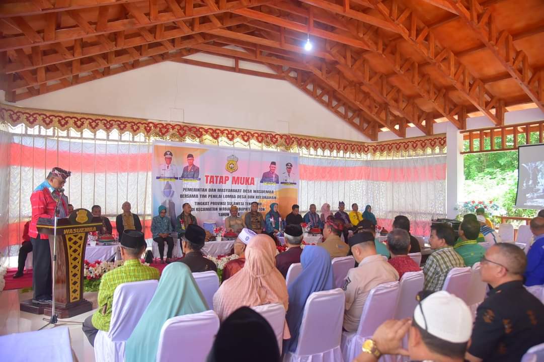 Tim Penilai Lomba Desa Kunjungi Desa Wasuemba