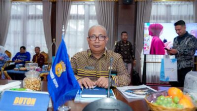 Wakili Pj Bupati, Sekda Buton Hadiri RUPS dan RUPS LB Bank Sultra