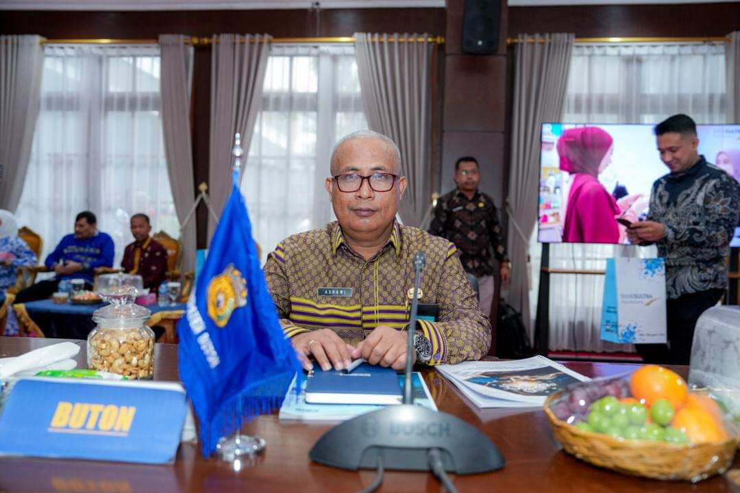 Wakili Pj Bupati, Sekda Buton Hadiri RUPS dan RUPS LB Bank Sultra