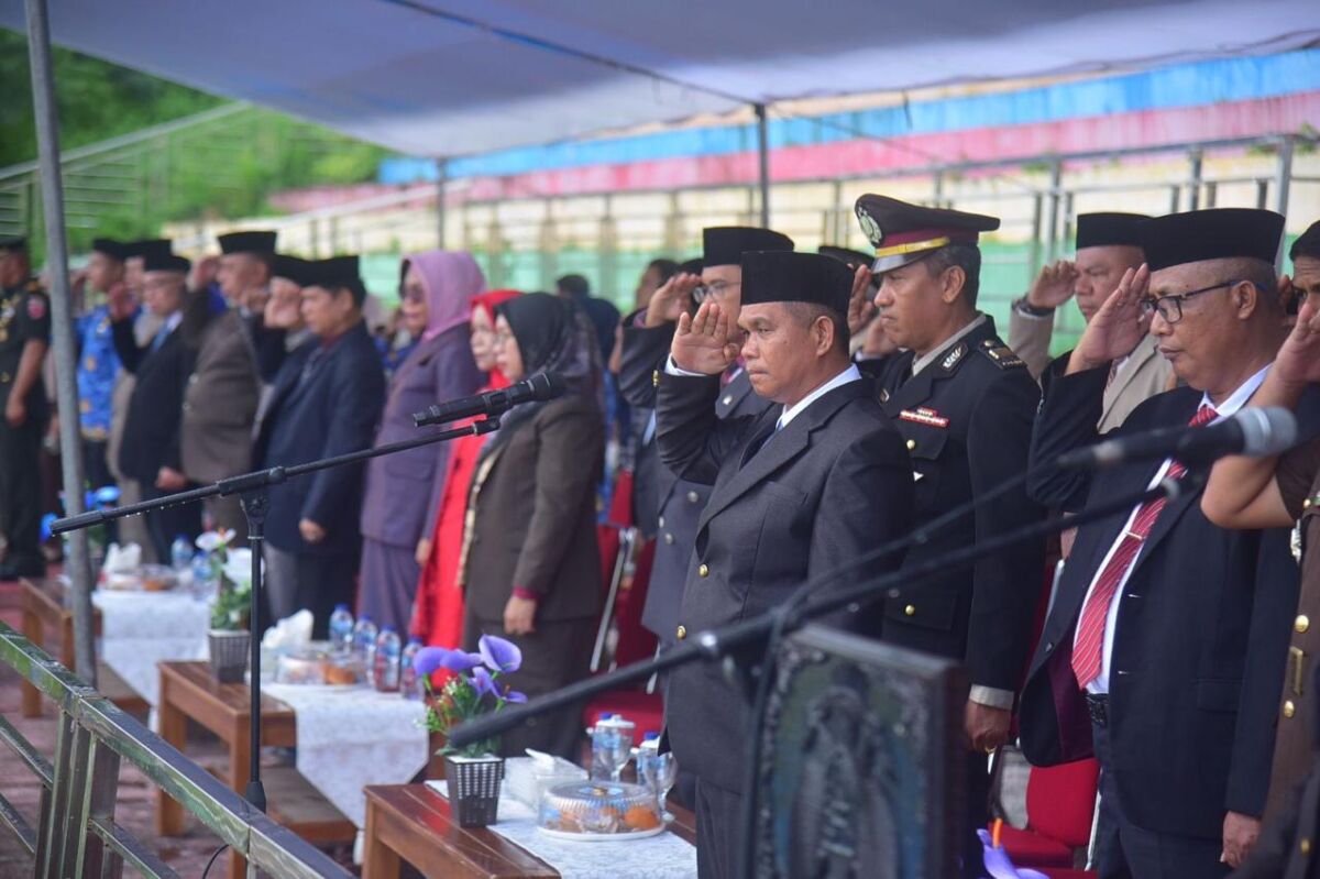 Pj Bupati Buton Pimpin Upacara Harlah Pancasila