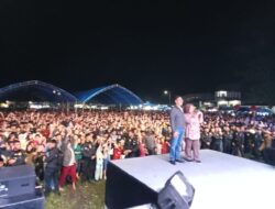 Temu Kangen Ribuan Warga, Tina Nur Alam Janji Tuntaskan Jl Koltim