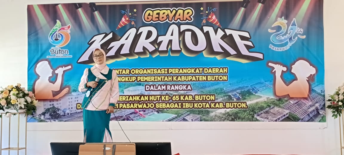 Meriahkan HUT Buton, Pemkab Gelar Lomba Karaoke antar OPD