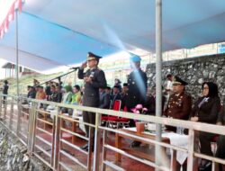 HUT Bhayangkara Ke 78, Kapolres Buton Minta Jajaran Tingkatkan Kinerja dan Profesional