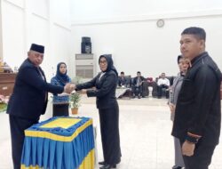 Paripurna DPRD, Asisten 1 Sampaikan LKPJ Tahun Anggaran 2023