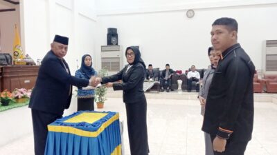 Paripurna DPRD, Asisten 1 Sampaikan LKPJ Tahun Anggaran 2023