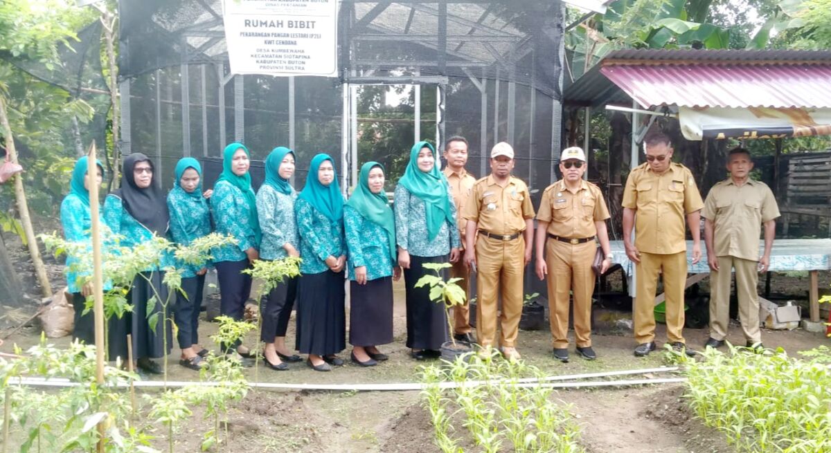 Pemkab Buton Gelar Lomba desa dan Kebun PKK