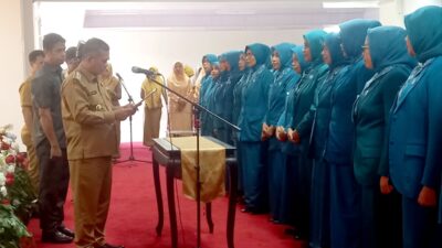 Pj Bupati Buton Melantik Pengurus TP PKK Buton Periode 2024 - 2025