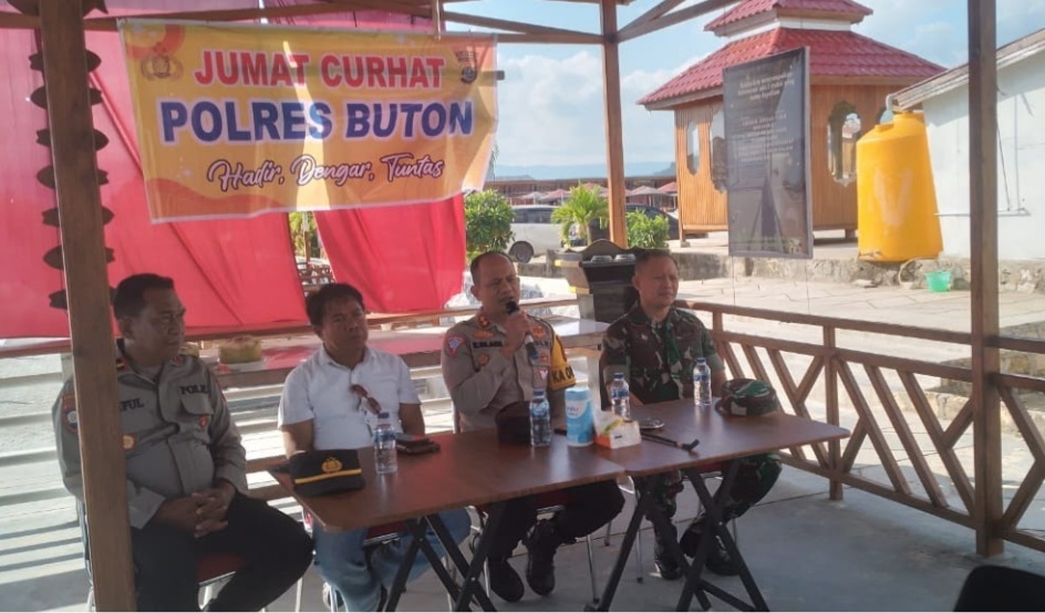 Kapolres Buton Gelar Tatap Muka Bersama Masyarakat Lapandewa