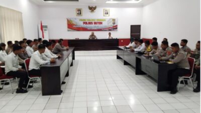 Persiapan Pilkada Serentak, Polres Buton Gelar FBB