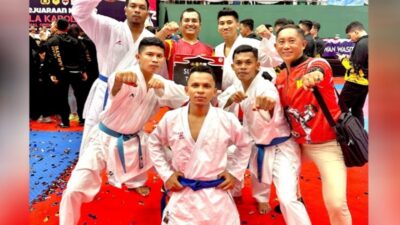 Kejurnas Karate Kapolri Cup,  Tim Karate Polda Sultra Sabet Lima Medali