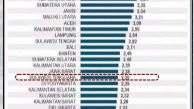Angka Inflasi dan Kemiskinan Sultra Turun