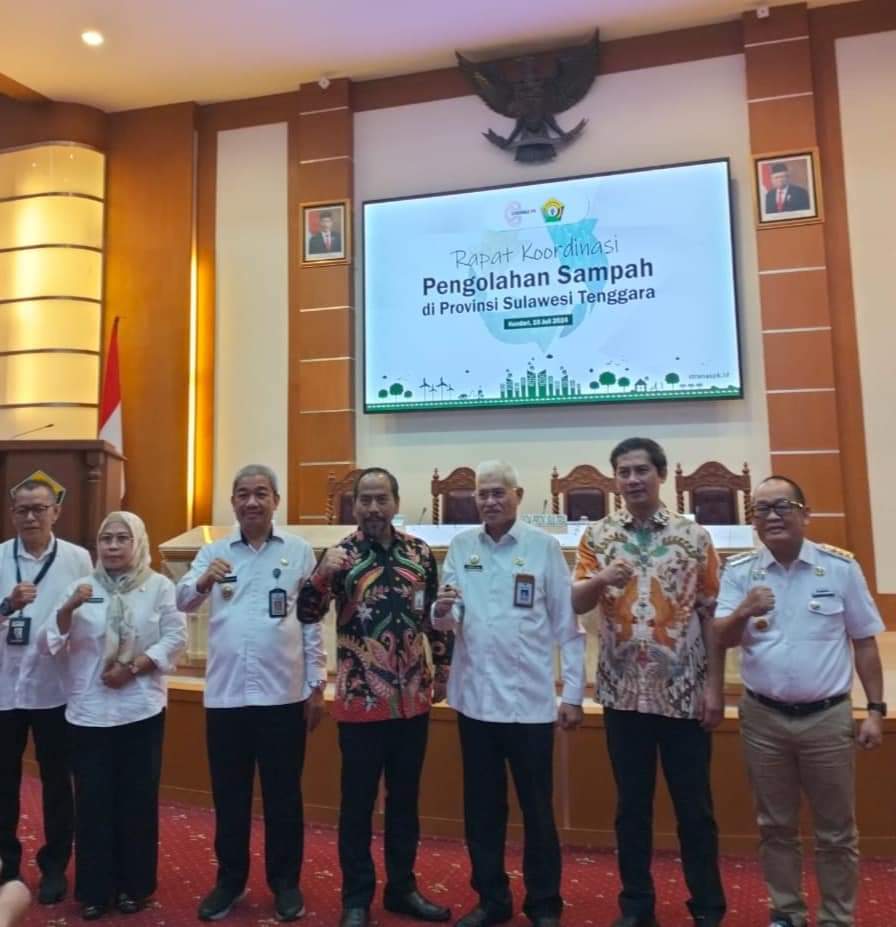 Sekda Buka Rakor Pengolahan Sampah yang di Inisiasi KPK