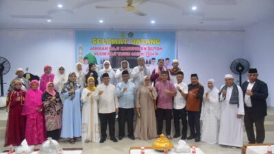 Pj. Bupati Sambut Kedatangan Jamaah Haji Kabupaten Buton