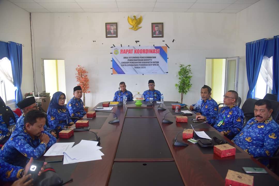 Pj Bupati Buton Ikuti Rakor APIP