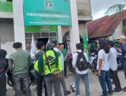 Kecewa Dengan Rekomendasi Pilwalkot Kendari, Kantor DPC PPP Digeruduk Tiga Sayap Partai