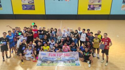 PWI dan BRI Gelar Fun Futsal