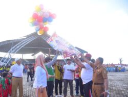 Semarakkan HUT RI Ke – 79, Sekda Buton Buka Lomba Gebyar Merah Putih