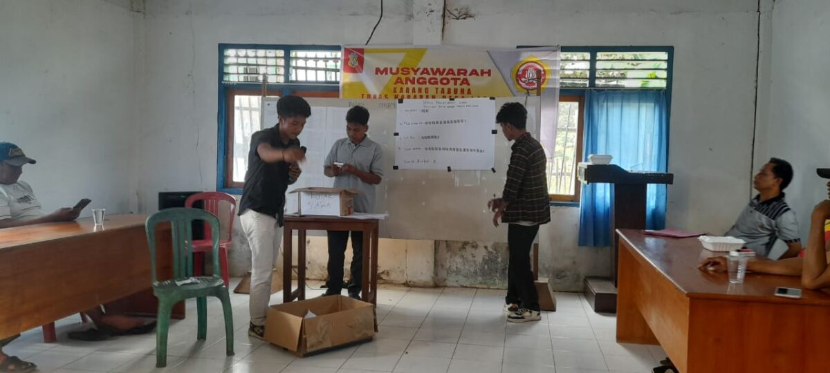Yulan Iskandar Terpilih jadi Ketua Karang Taruna Tunas Harapan Desa Lapodi
