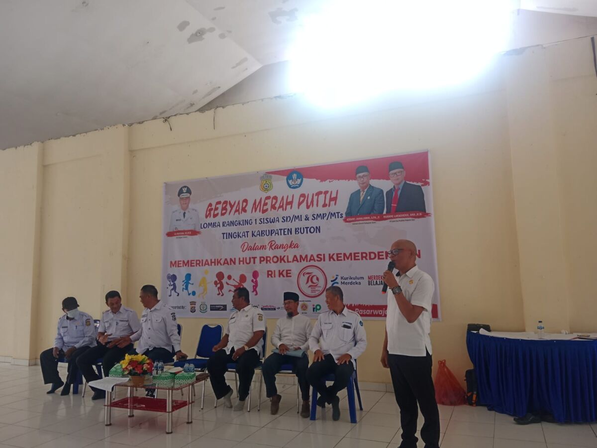 Dinas Pendidikan Buton Gelar Lomba Rangking 1
