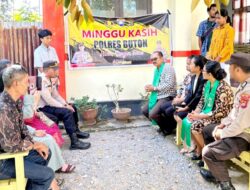 Sat Binmas Polres Buton Gelar Minggu Kasih
