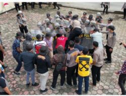 Pilkada Serentak 2024, Polres Buton Gelar Latihan Sispam Kota