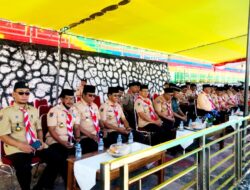 Kapolres Buton Hadiri Peringatan Hari Pramuka Ke-63, Ini Pesannya