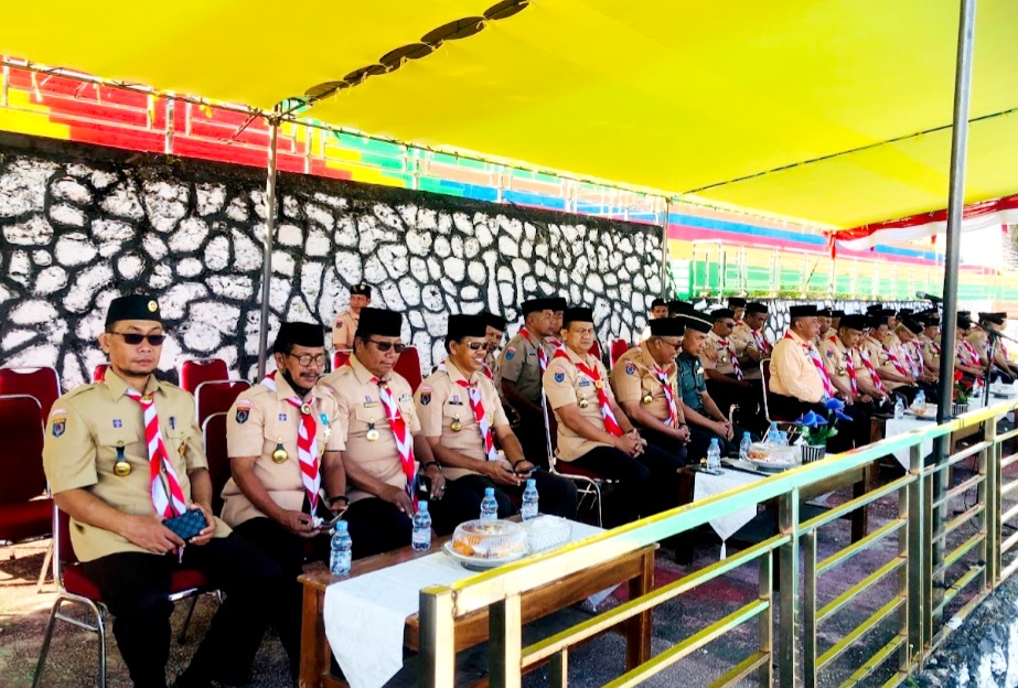 Kapolres Buton Hadiri Peringatan Hari Pramuka Ke-63, Ini Pesannya