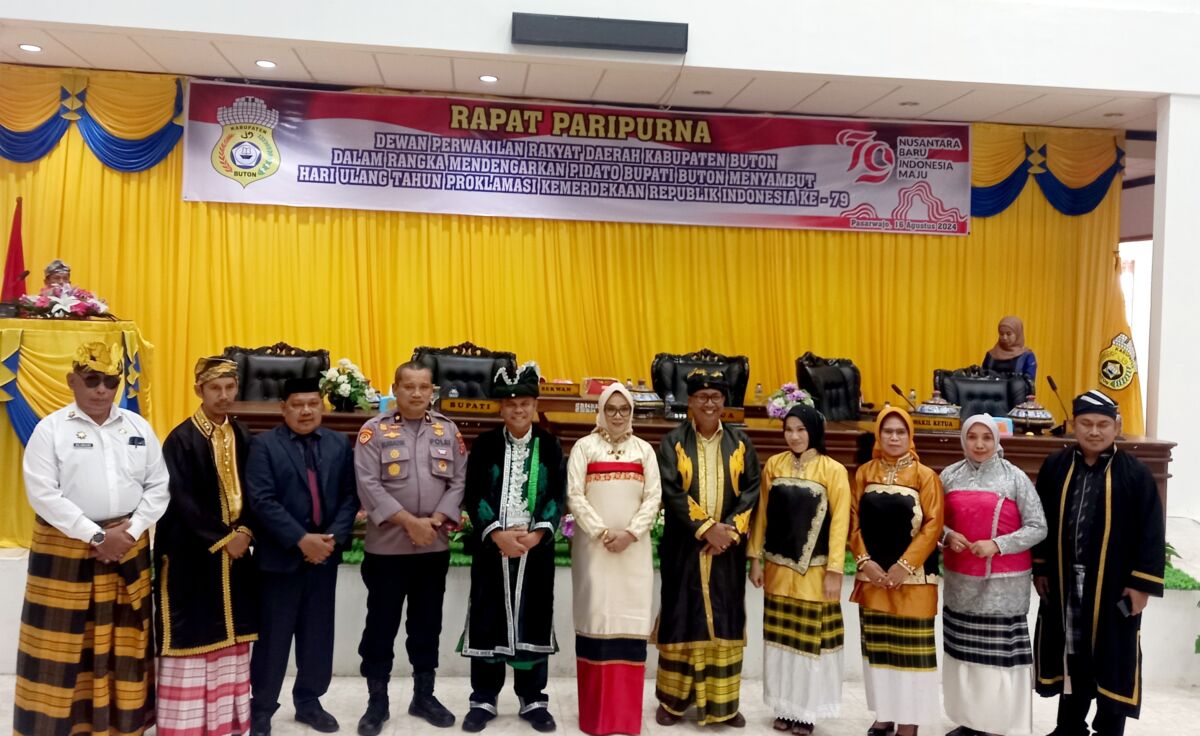 DPRD Buton Gelar Rapat Paripurna Peringati HUT ke-79 RI DPRD Buton Gelar Rapat Paripurna Peringati HUT ke-79 RI