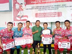 Pelajar SMA/SMK Buton Juara 1 Lomba Futsal Competition Se – Sultra
