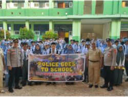 Polisi Sosialisasi Bahaya Bullyng dan Kenakalan Remaja di Sekolah