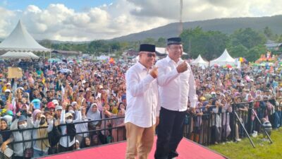Optimis Dapat Pintu, Pasangan Bacalon Bupati H La Ode Naane - Akalim Gelar Silaturahim Akbar