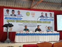 Koni Baubau Gelar Rapat Koordinasi Dengan Semua Cabor