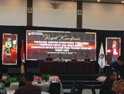 KPU Busel Gelar Rapat Koordinasi Persiapan Pilkada 2024, Hasto :”Busel Tidak Ada Calon Independen”
