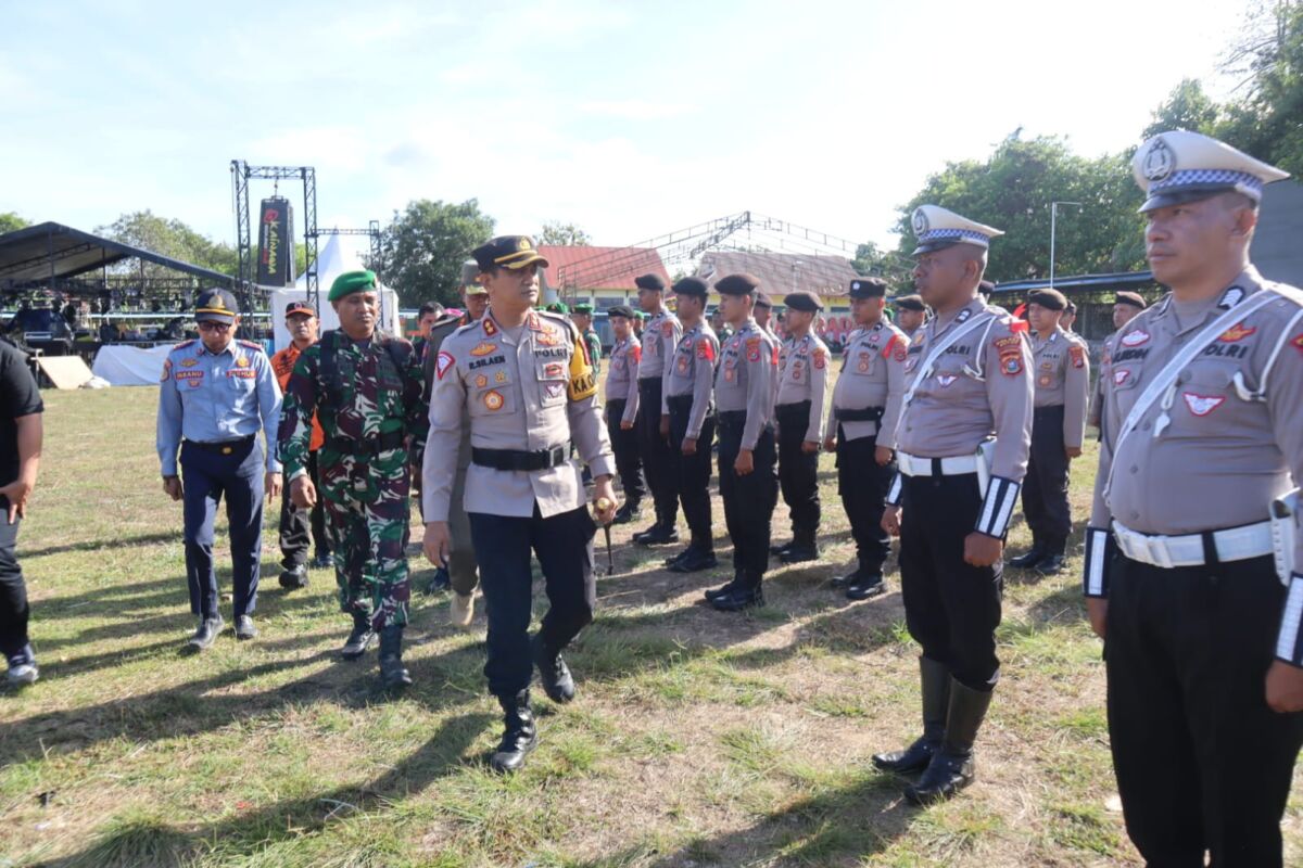 Polres Buton Siagakan 1003 Personel Gabungan Amankan Pilkada Serentak 2024