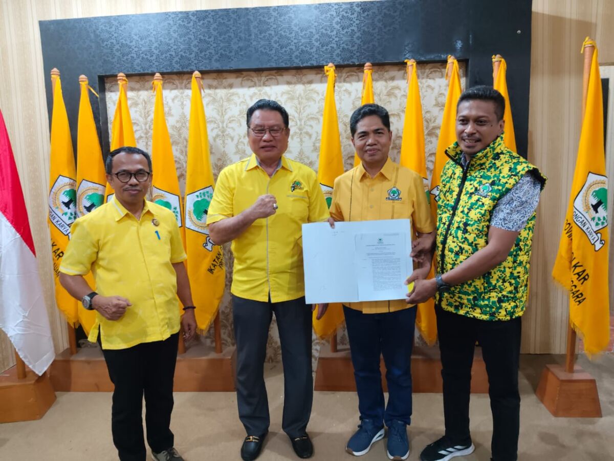 Terima B.1 KWK Golkar Bakry-Wawan Melenggang ke Pilbup Buton